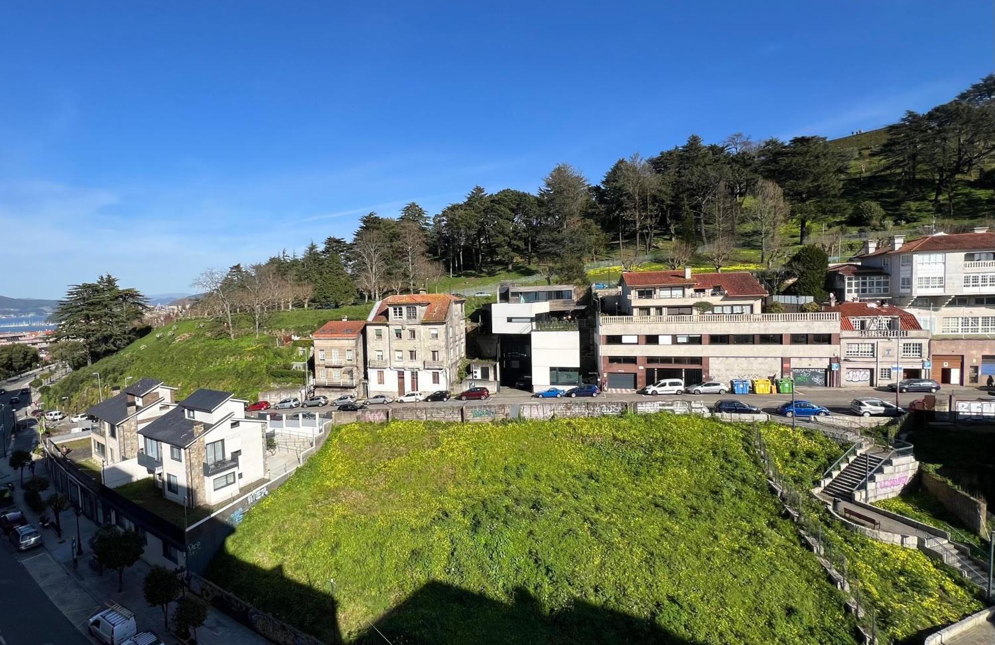 Apartamento La Terraza Del Atico Con Parking Incluido Vigo Exterior foto